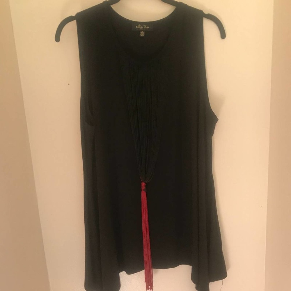 Melissa Paige 1x Tank with Tassel